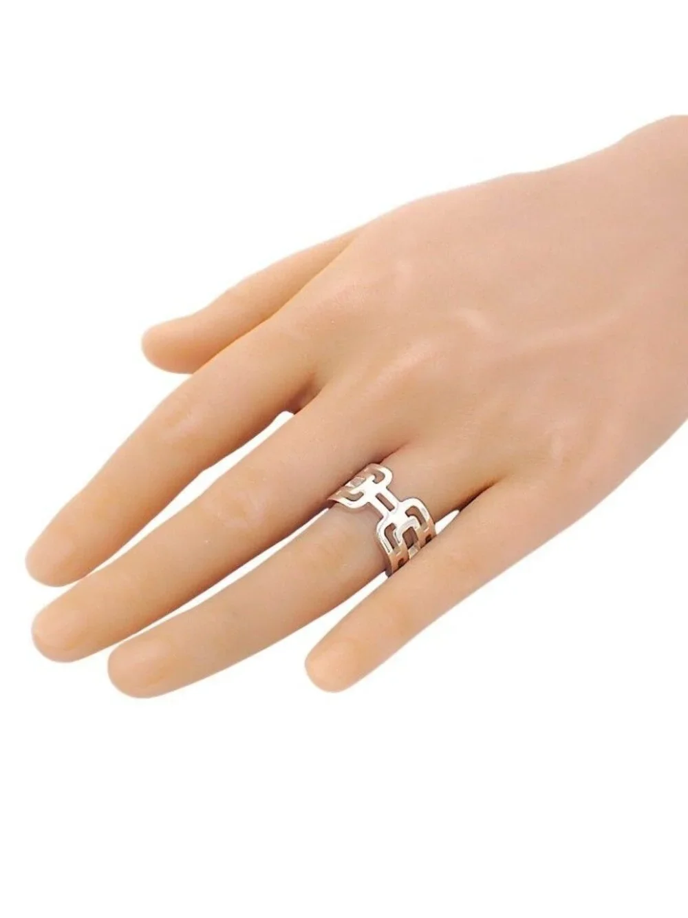 Hermes Alkan PM Ring Included 925 Sterling Silver